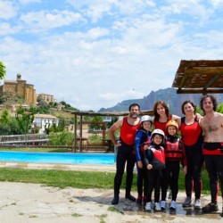 Vacaciones de aventura y multiaventura para familias con niños en Huesca