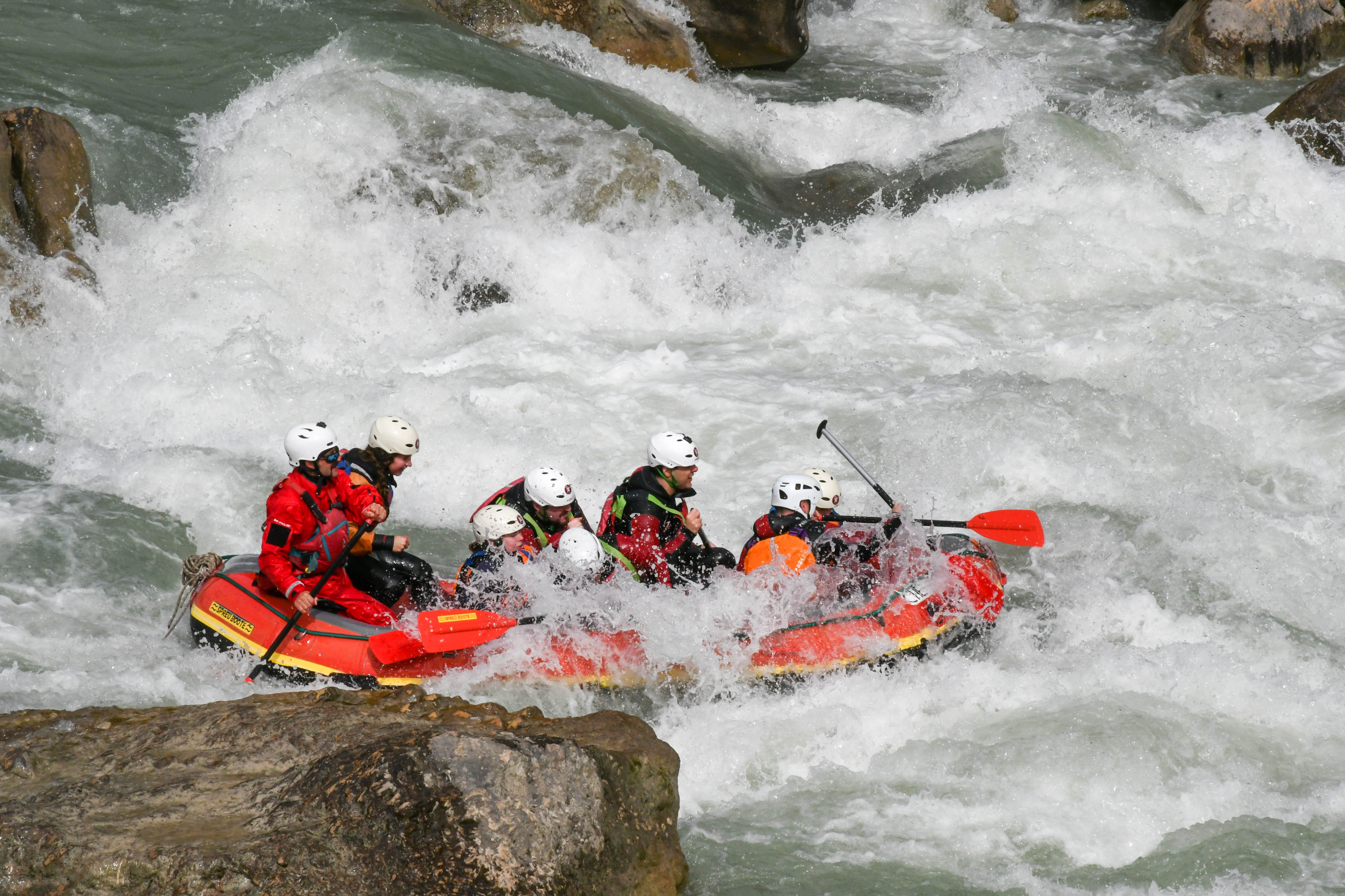 rafting huesca