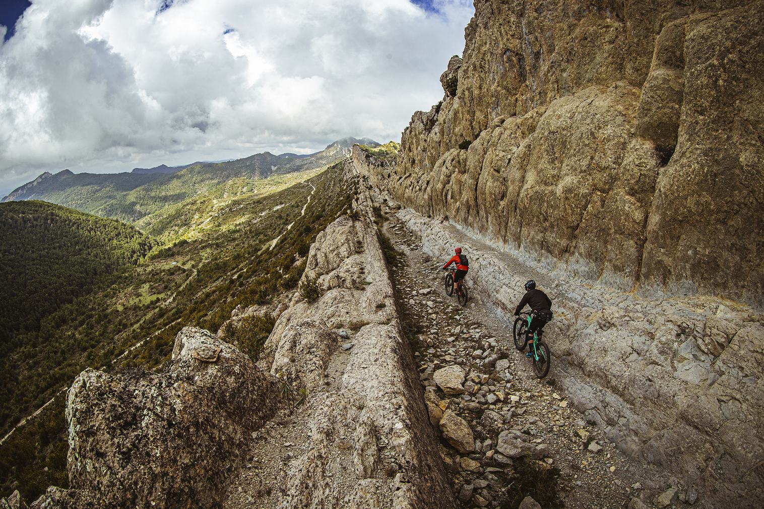 Ruta BTT la Osqueta en Aguero y Villalangua