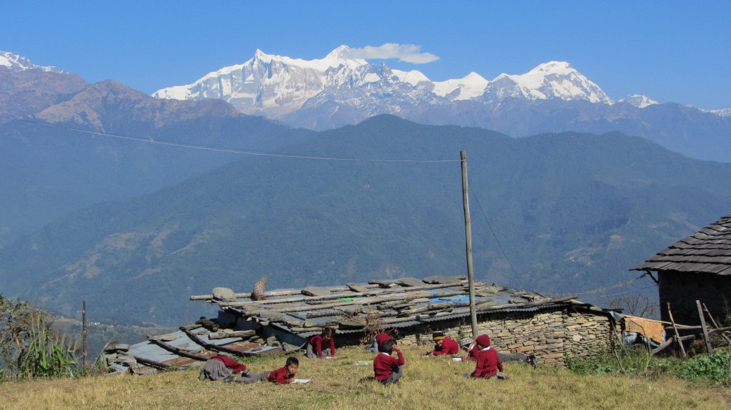 Visats de los anapurnas en Nepal