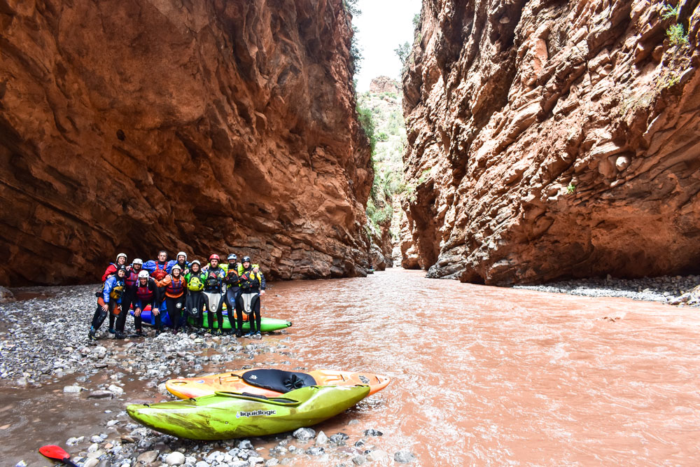 Rafting y kayak en Marruecos, viaje de aventura