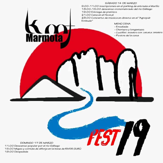 Programacion el dia de la marmota & KMF Murillo de Gallego 