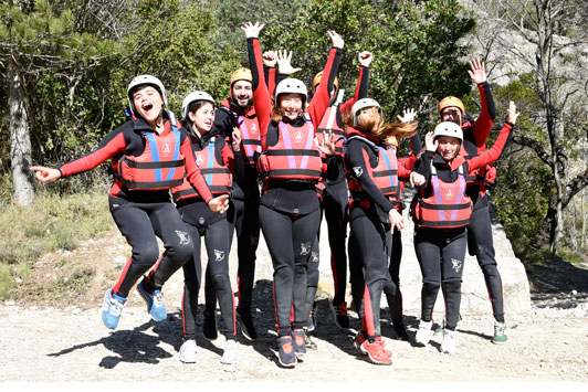 rafting