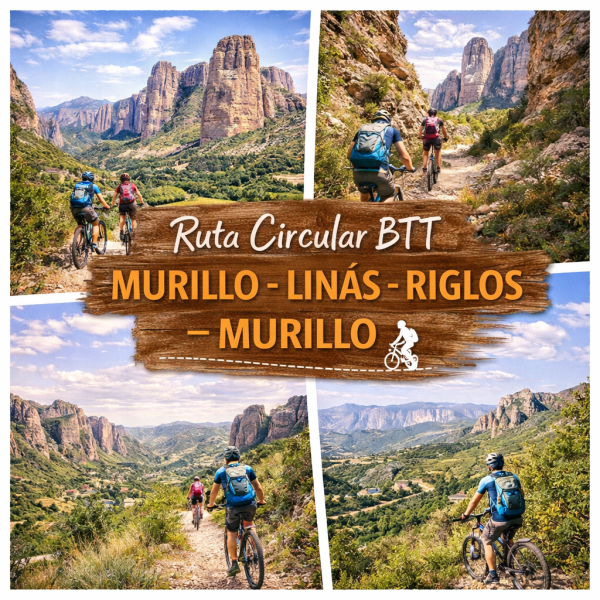 Ruta de BTT   Murillo - Linas - Riglos - Murillo