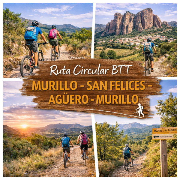 Rutas BTT Aragón Murillo San Felices