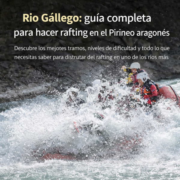 Rafting río gállego